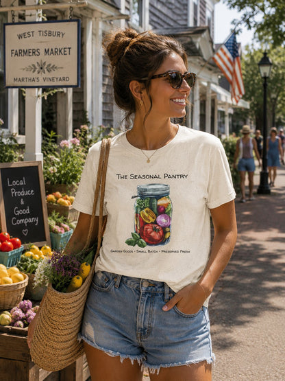The Seasonal Pantry T-Shirt — Summer Harvest Garden Veggies Tee