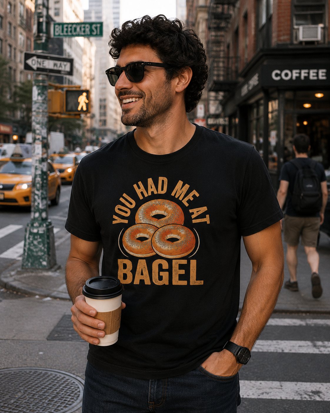 You Had Me at Bagel T-Shirt — Cute Breakfast Graphic Tee for Bagel Lovers